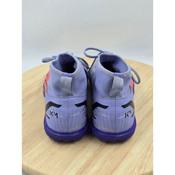 Nike Mercurial Superfly 8 Academy TF x Kylian Mbappac Mid Flames soccer 5Y - Picture 4 of 8